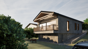 Cabin exterior / PJS