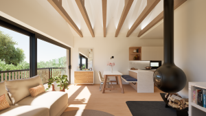 Cabin Living room / PJS